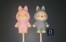 595sp La Monster Doll Chocolate or Hard Candy Lollipop Mold